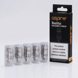 Aspire Nautilus 0.7 Ohm Replacement Coils - Bristol Vape Co