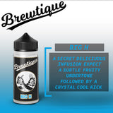 Brewtique 100ml - Big H - Bristol Vape Co