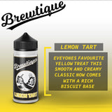 Brewtique 100ml - Lemon Tart - Bristol Vape Co