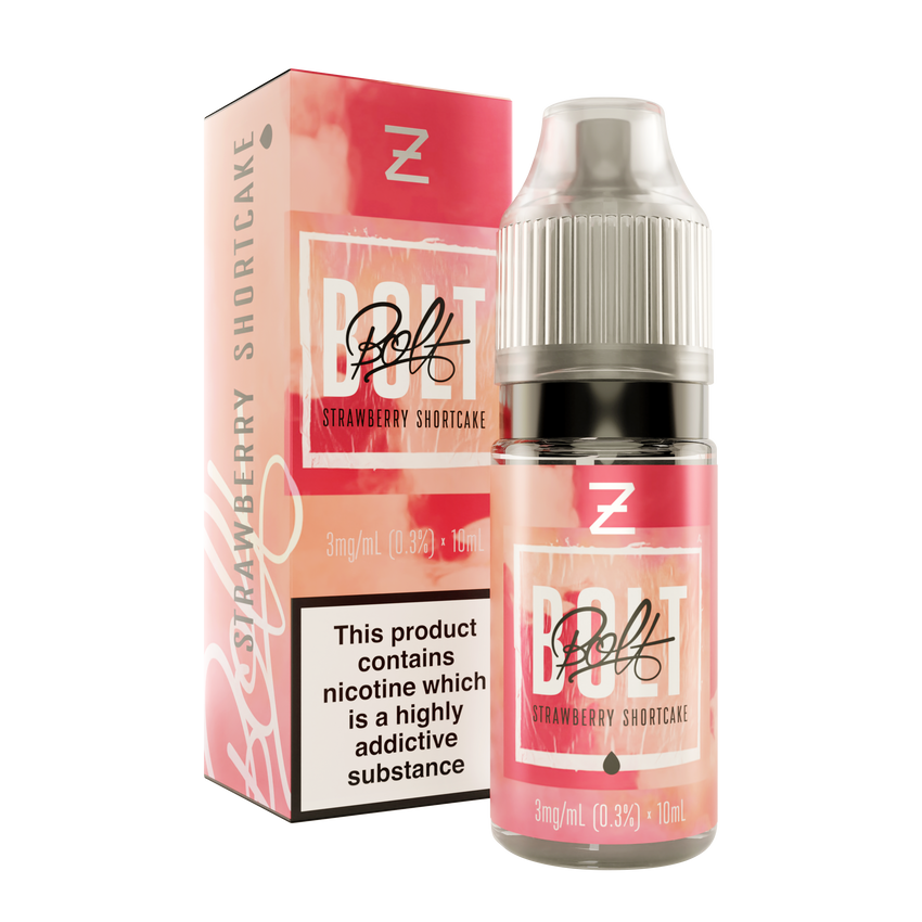 Zeus Juice Bolts 10ml - Strawberry Shortcake - Master Vaper