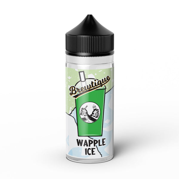 Brewtique Slushie 100ml - Wapple Ice