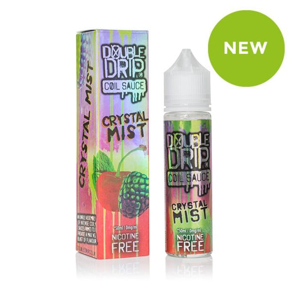 Double Drip 60ml Shortfill Crystal Mist Vape Liquid