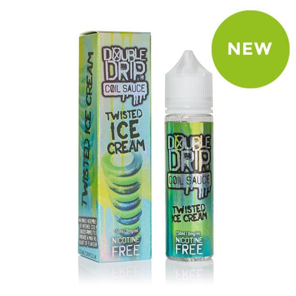 Double Drip 60ml Shortfill Twisted Ice Cream Vape Liquid