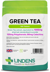 Green Tea 1000mg tablets (100 Tablets)