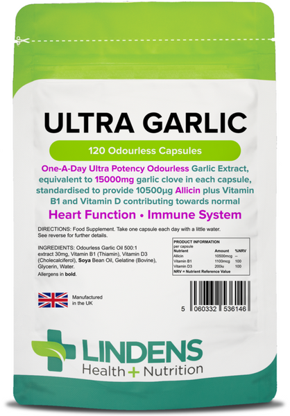 Linden Ultra Garlic (120 Tablets)