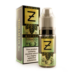 Zeus Juice Tobacco 10ml - Menthol - Latchford Vape