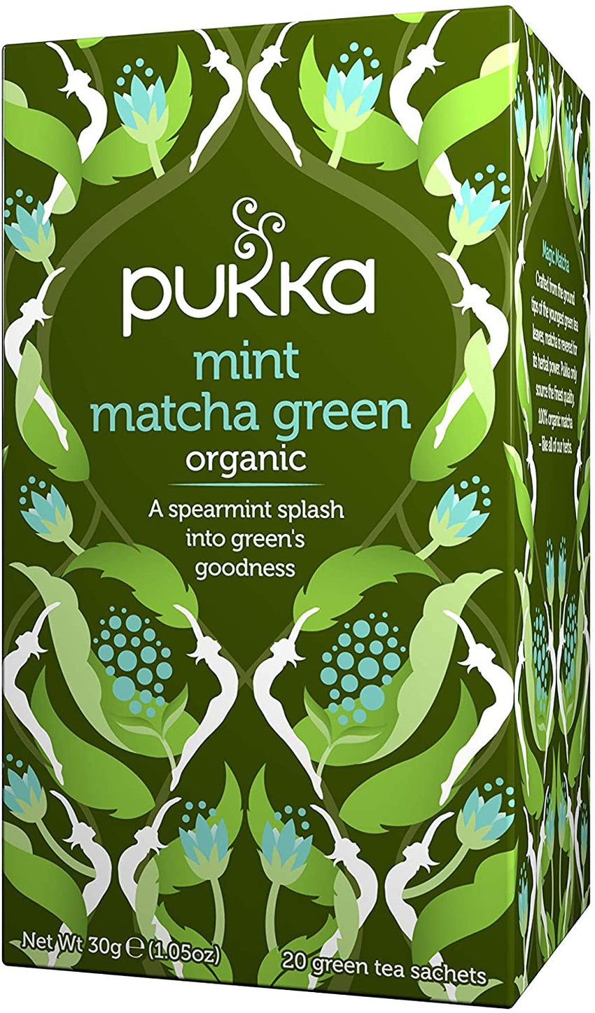 Pukka Tea Mint Matcha Green (20 Tea Bags)