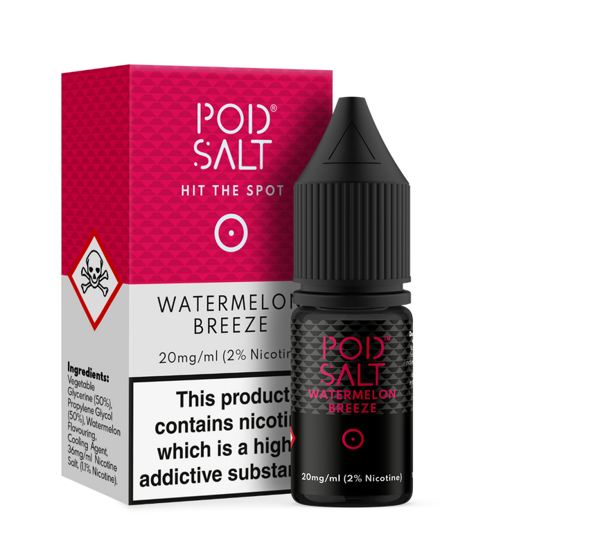 POD Salt Watermelon Breeze 10ml Nic Salt