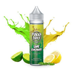 Buy Pukka Juice 60ml - Lime Lemonade Vape E-Liquid | Latchford Vape