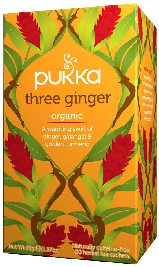 Pukka Tea Three Ginger (20 Tea Bags)