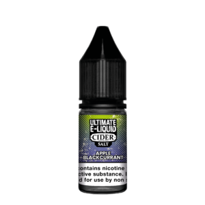 Ultimate Salts Cider Apple and Blackcurrant Nic Salts E-Liquid