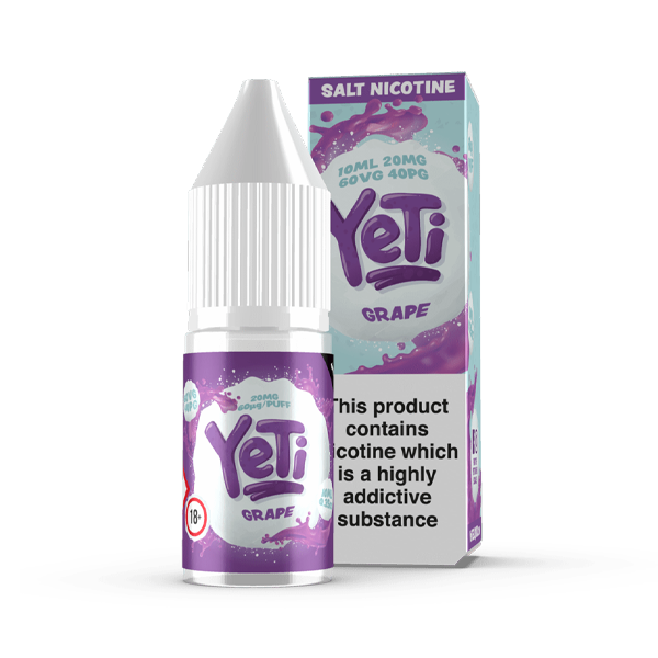 Yeti Nic Salt Grape E-Liquid