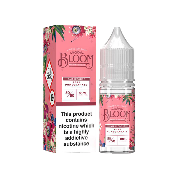 Bloom Nicotine Salt - Acai Pomegranate 10ml Bottle