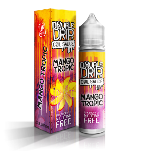 Double Drip 60ml Shortfill Mango Tropic Vape LIquid