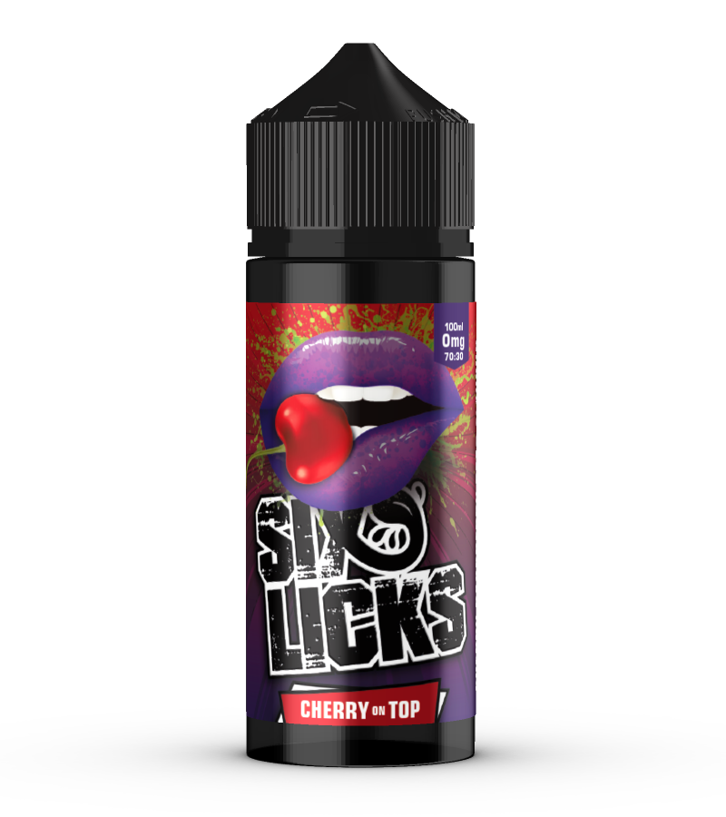 Six Licks 120ml - Cherry on Top